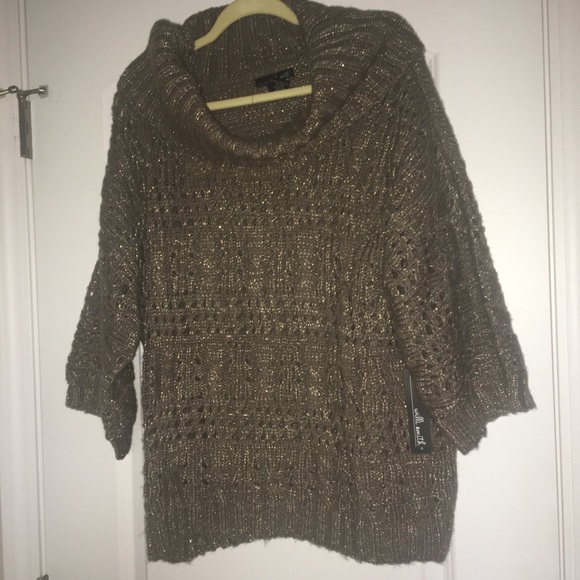 Willi Smith beautiful sweater with gold thread - Picture 2 of 5